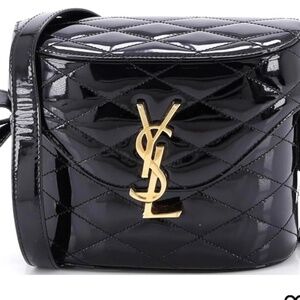 Yves Saint LaurentSaint Laurent, Pre-Loved June Box Bag Quilted Patent